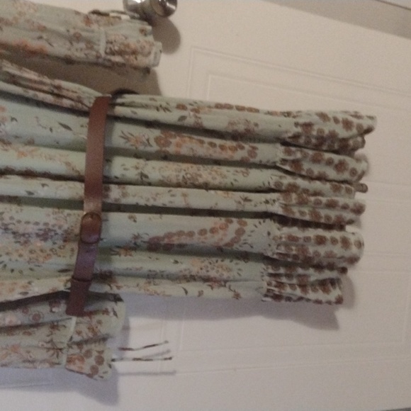 Cato est. 1948 sea green and light brown dress women's size L - Picture 2 of 9